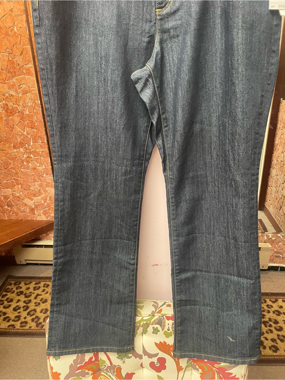 Michael Kors Womens Dark Blue Bootcut Jeans - Picture 3 of 9